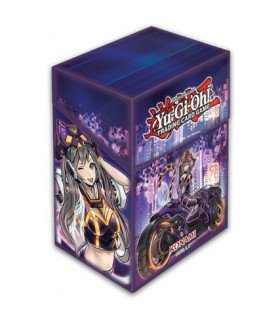 Deck Box Yu-Gi-Oh! I:P Masquerena – Illustration Maximum Gold : Eldorado – Capacité Deck complet – Fermeture solide