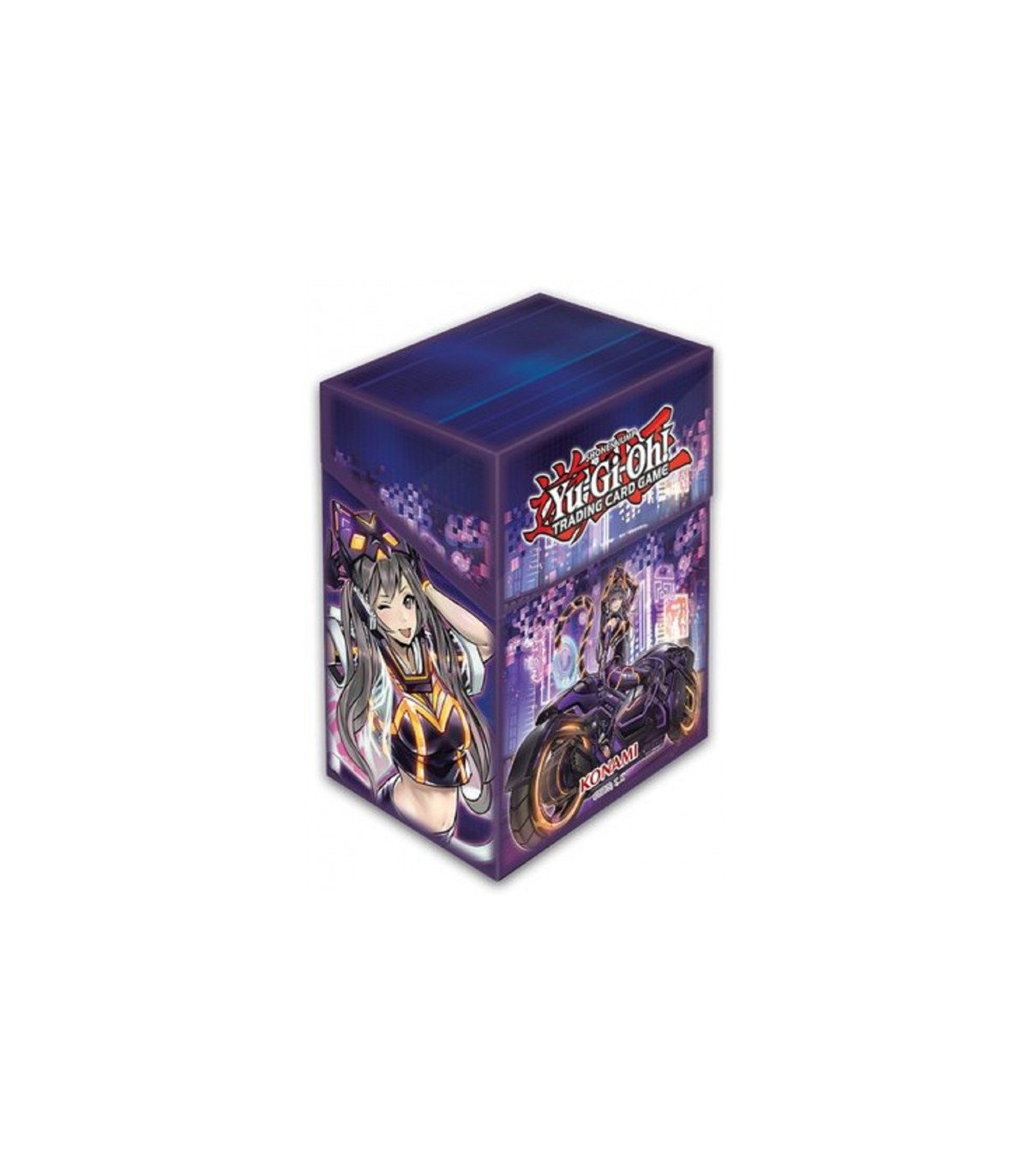 Deck Box Yu-Gi-Oh! I:P Masquerena – Illustration Maximum Gold : Eldorado – Capacité Deck complet – Fermeture solide