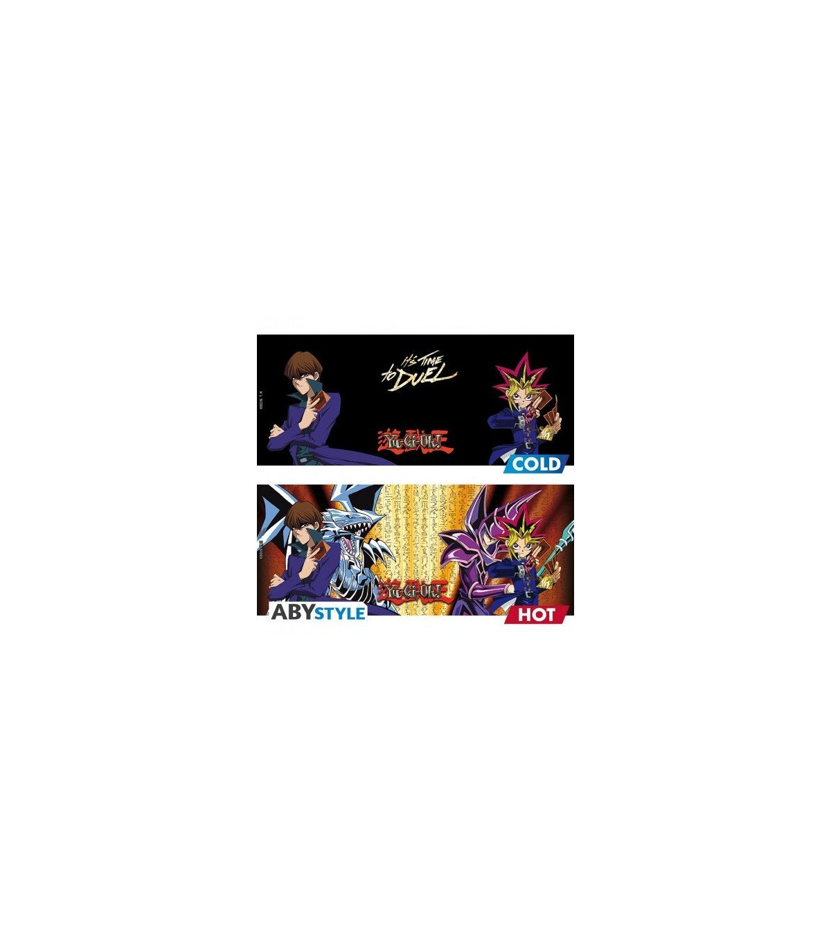 YU-GI-OH! - YUGI VS KAIBA - MUG HEAT CHANGE 460 ML