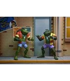 Figurines Tortues Ninja NECA - Napoleon & Atilla Frog - Duo Punk.
