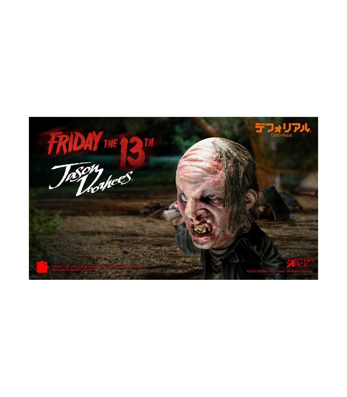 VENDREDI 13 - JASON VOORHEES - FIGURINE NORMAL VERSION 15 CM