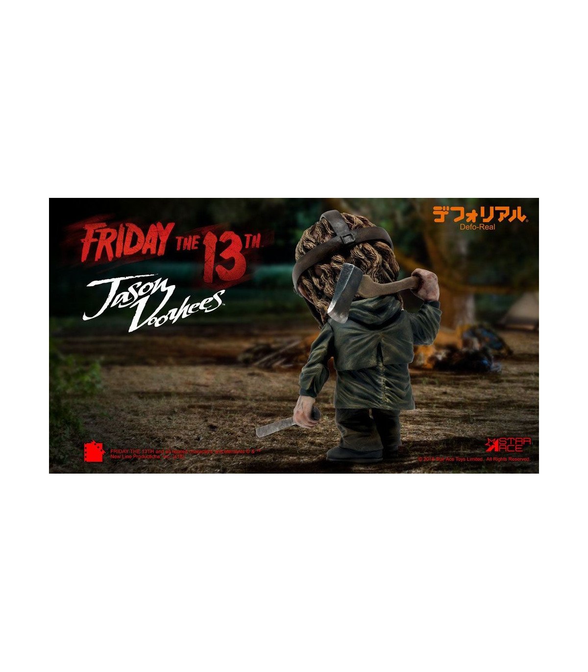 VENDREDI 13 - JASON VOORHEES - FIGURINE NORMAL VERSION 15 CM