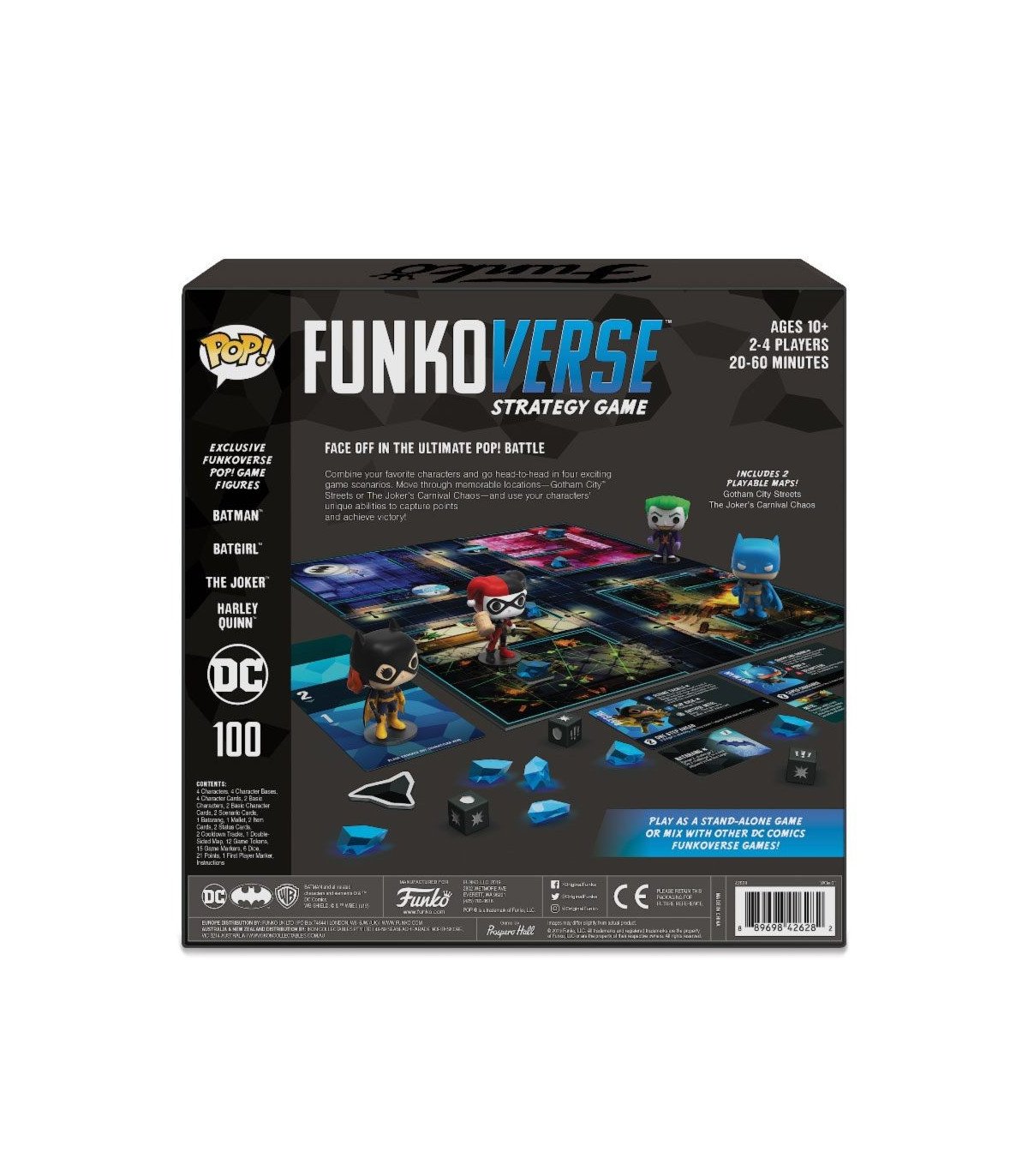 DC COMICS - FUNKOVERSE JEU DE PLATEAU JEU DE BASE