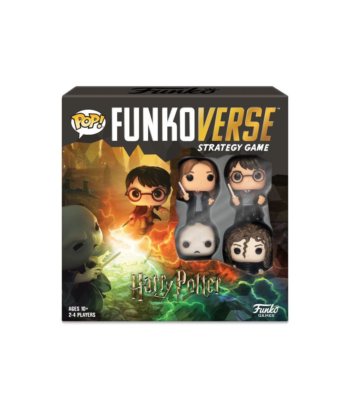 HARRY POTTER - FUNKOVERSE - JEU DE STRATEGIE SET 4 PERSONNAGES
