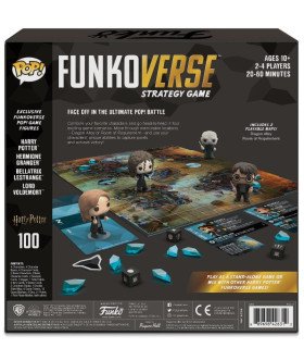 HARRY POTTER - FUNKOVERSE - JEU DE STRATEGIE SET 4 PERSONNAGES