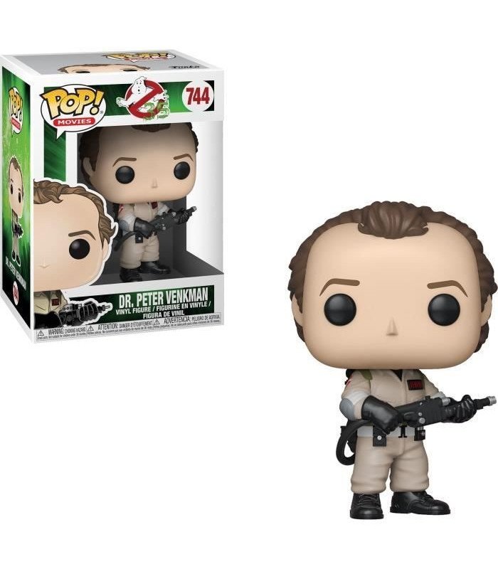 Figurine Pop Dr. Peter Venkman – Prêt pour capturer les fantômes !