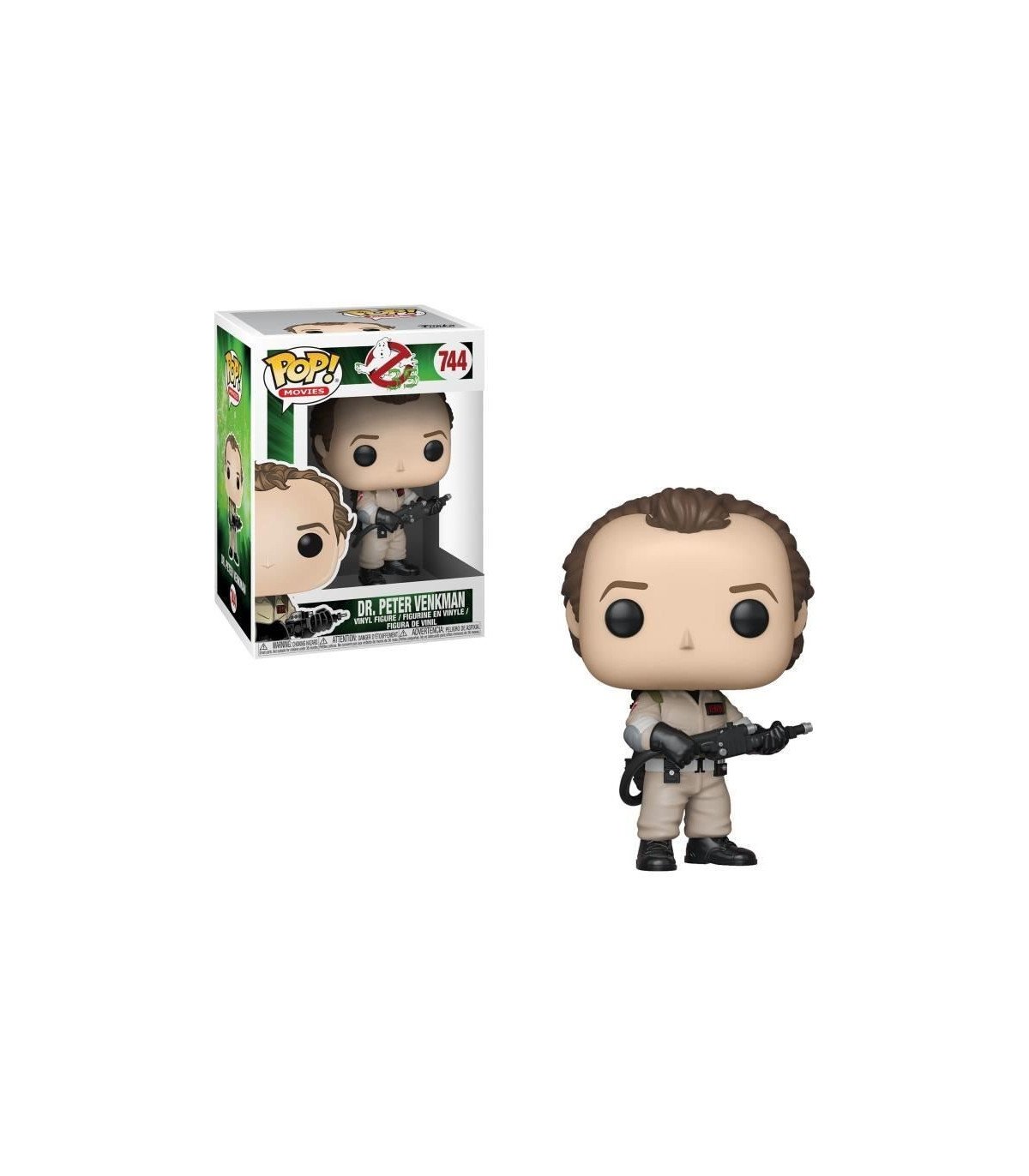 Figurine Pop Dr. Peter Venkman – Prêt pour capturer les fantômes !