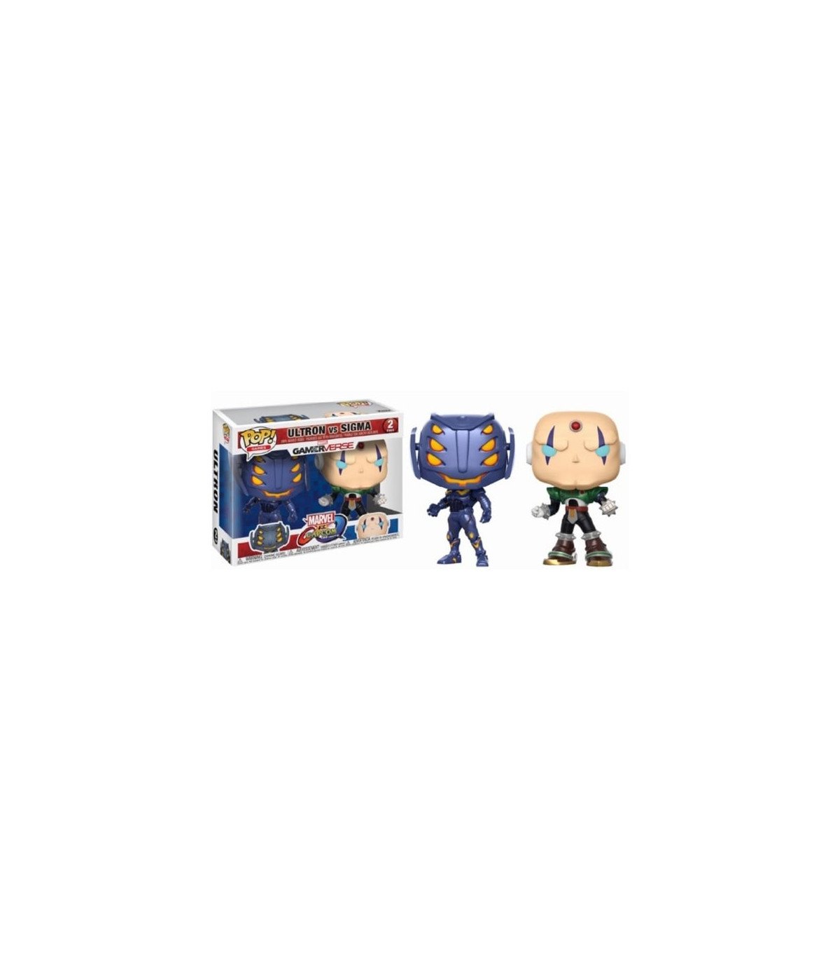 MARVEL VS CAPCOM - PACK FIGURINE POP - ULTRON VS SIGMA