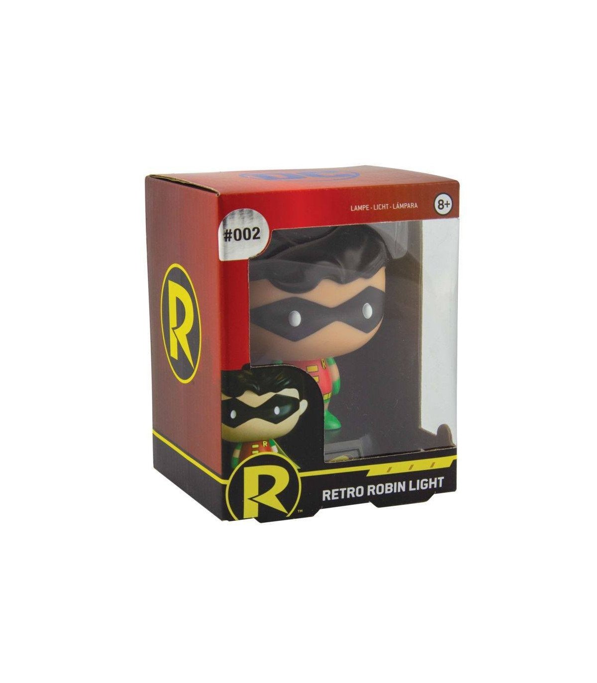 DC COMICS - VEILLEUSE 3D ICON RETRO ROBIN 10 CM