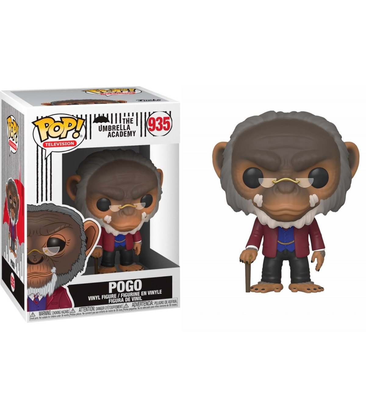 THE UMBRELLA ACADEMY - FIGURINE POP N° 935 - POGO