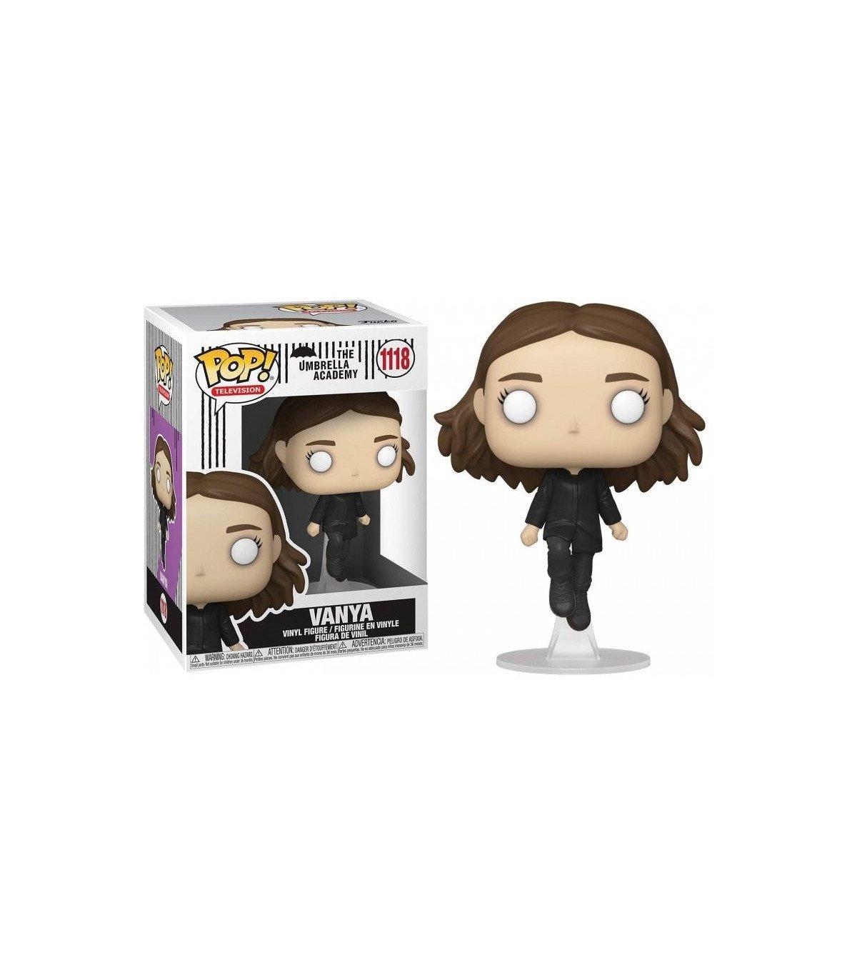 Figurine Pop Umbrella Academy - Vanya - Édition Chaos.