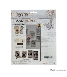 Harry Potter Magnets Proclamations – Set de 6