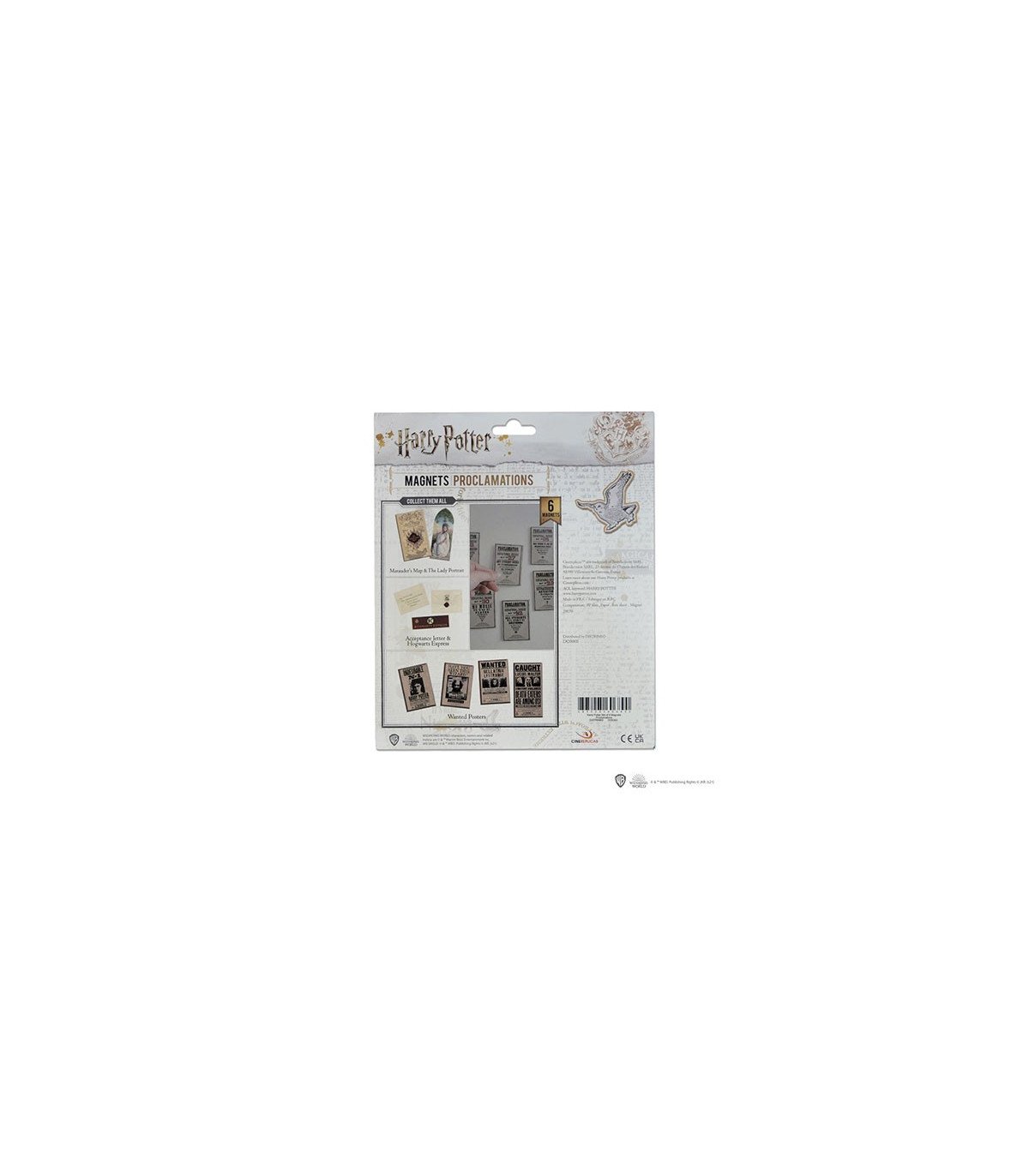 Harry Potter Magnets Proclamations | Set de 6 Magnets