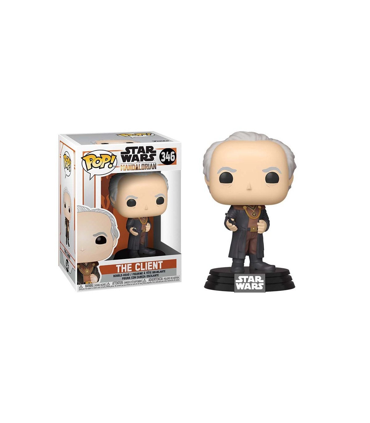 THE MANDALORIAN - FIGURINE POP N° 346 - THE CLIENT