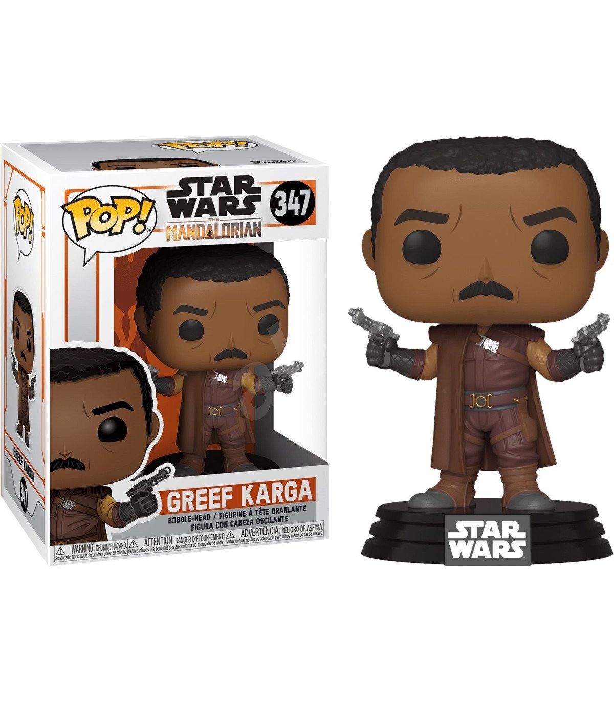 THE MANDALORIAN - FIGURINE POP N° 347 - GREEF KARGA