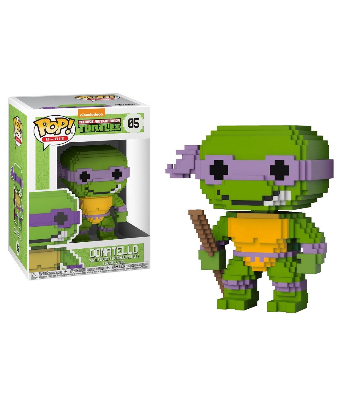 TMNT - FIGURINE POP N° 05 - DONATELLO 8-BIT