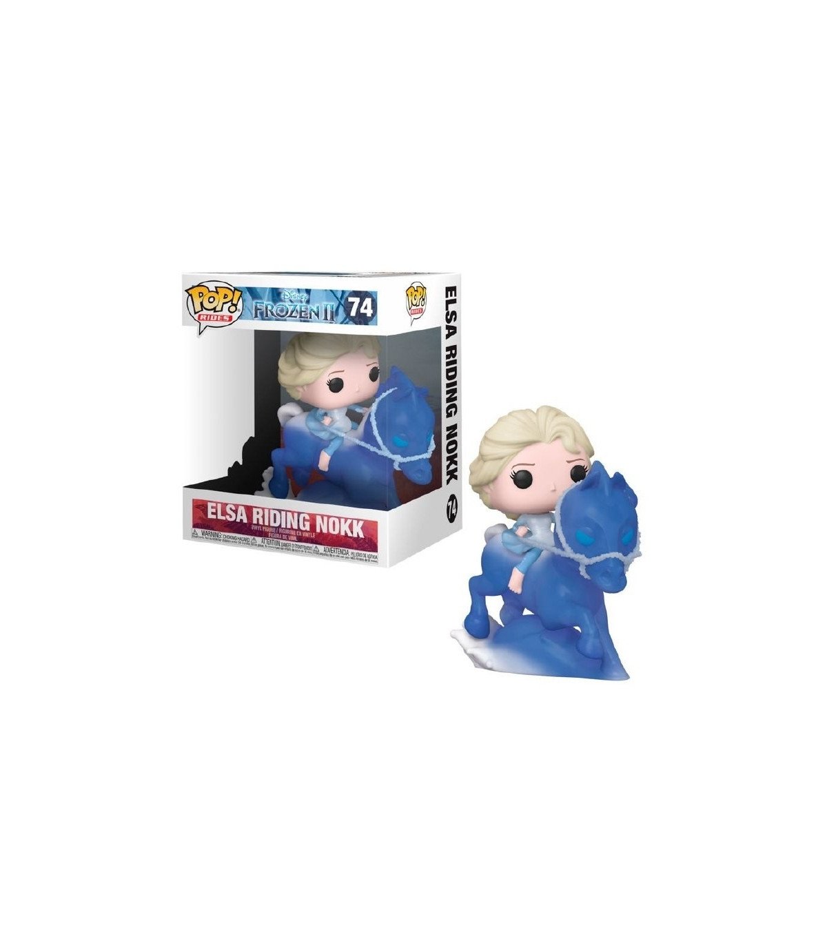FROZEN 2 -FIGURINE RIDE N°74 - ELSA RIDING NOKK