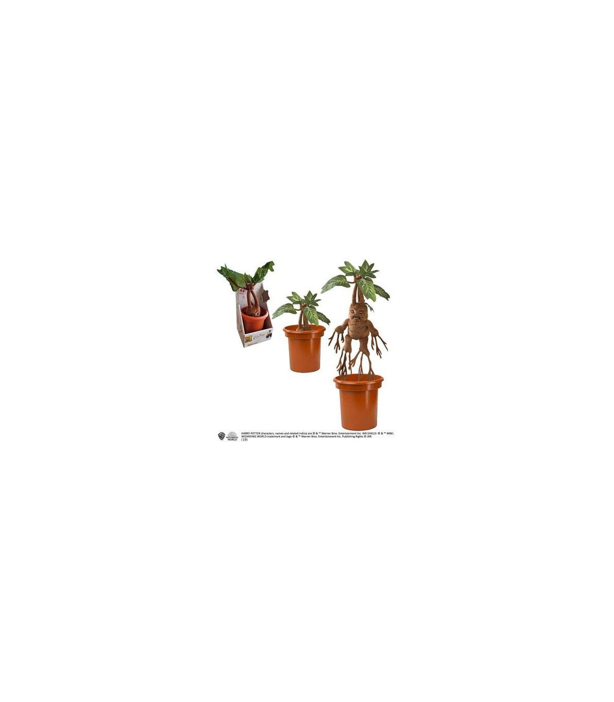 HARRY POTTER -MANDRAKE - PELUCHE INTERACTIVE 30 CM