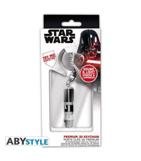 PORTE-CLES 3D PREMIUM DARK VADOR SABRE LASER