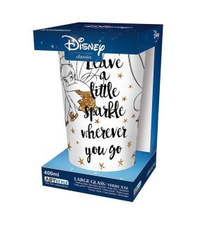 DISNEY - VERRE XXL 400ML - CLOCHETTE DOREE