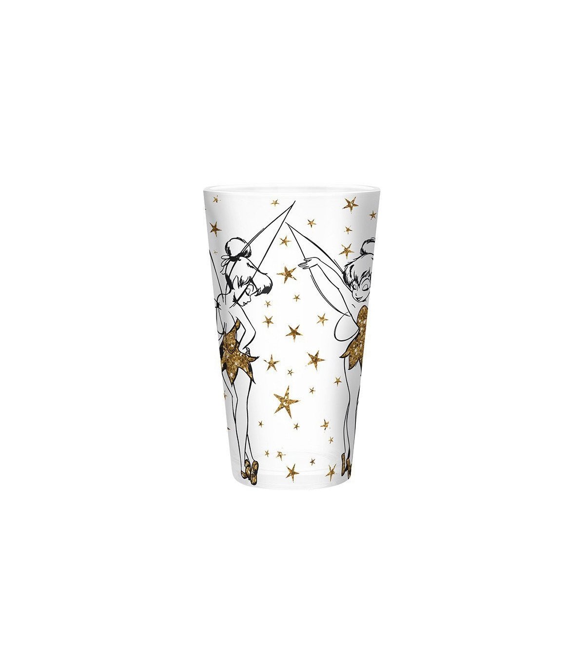 DISNEY - VERRE XXL 400ML - CLOCHETTE DOREE