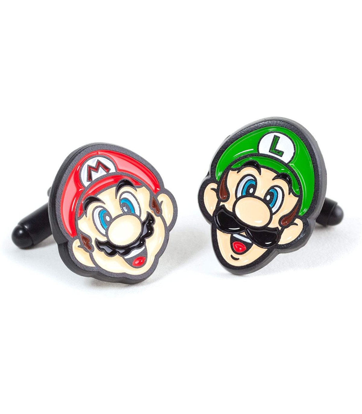 NINTENDO - BOUTONS DE MANCHETTE - FRERES SUPER MARIO