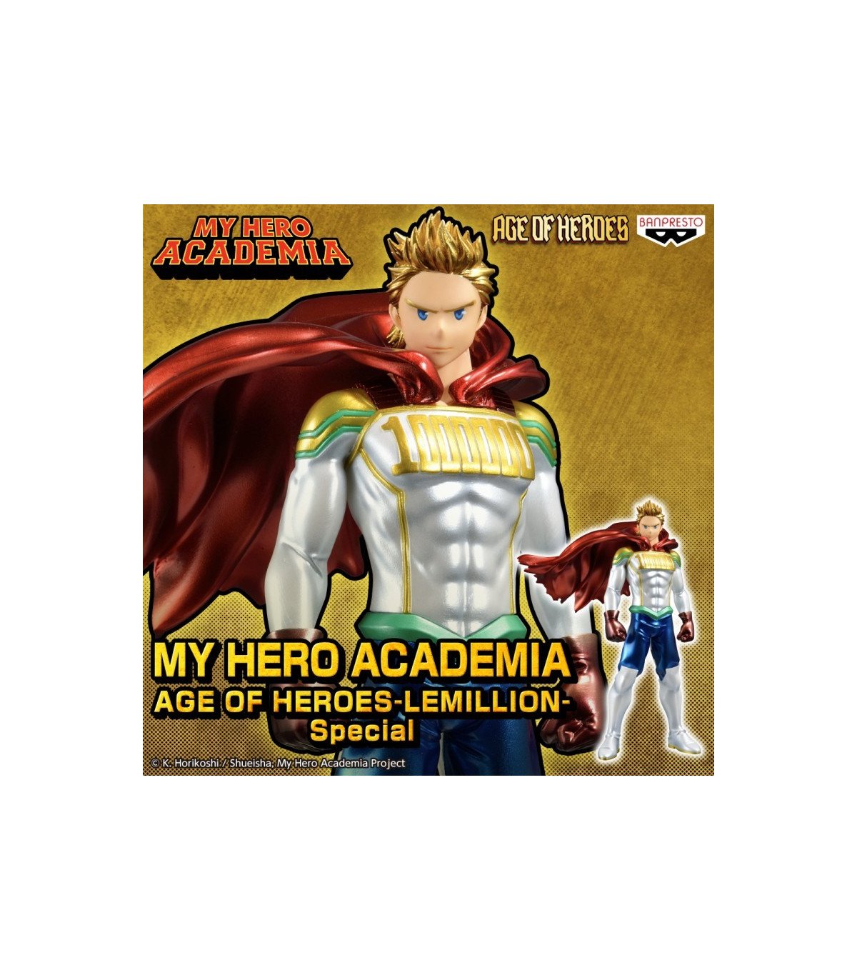 My Hero Academia Lemillion Figurine | Age of Heroes – 18 cm de justice