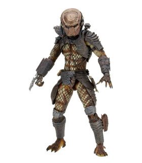 Figurine Ultimate Predator 2 City Hunter par NECA avec accessoires.