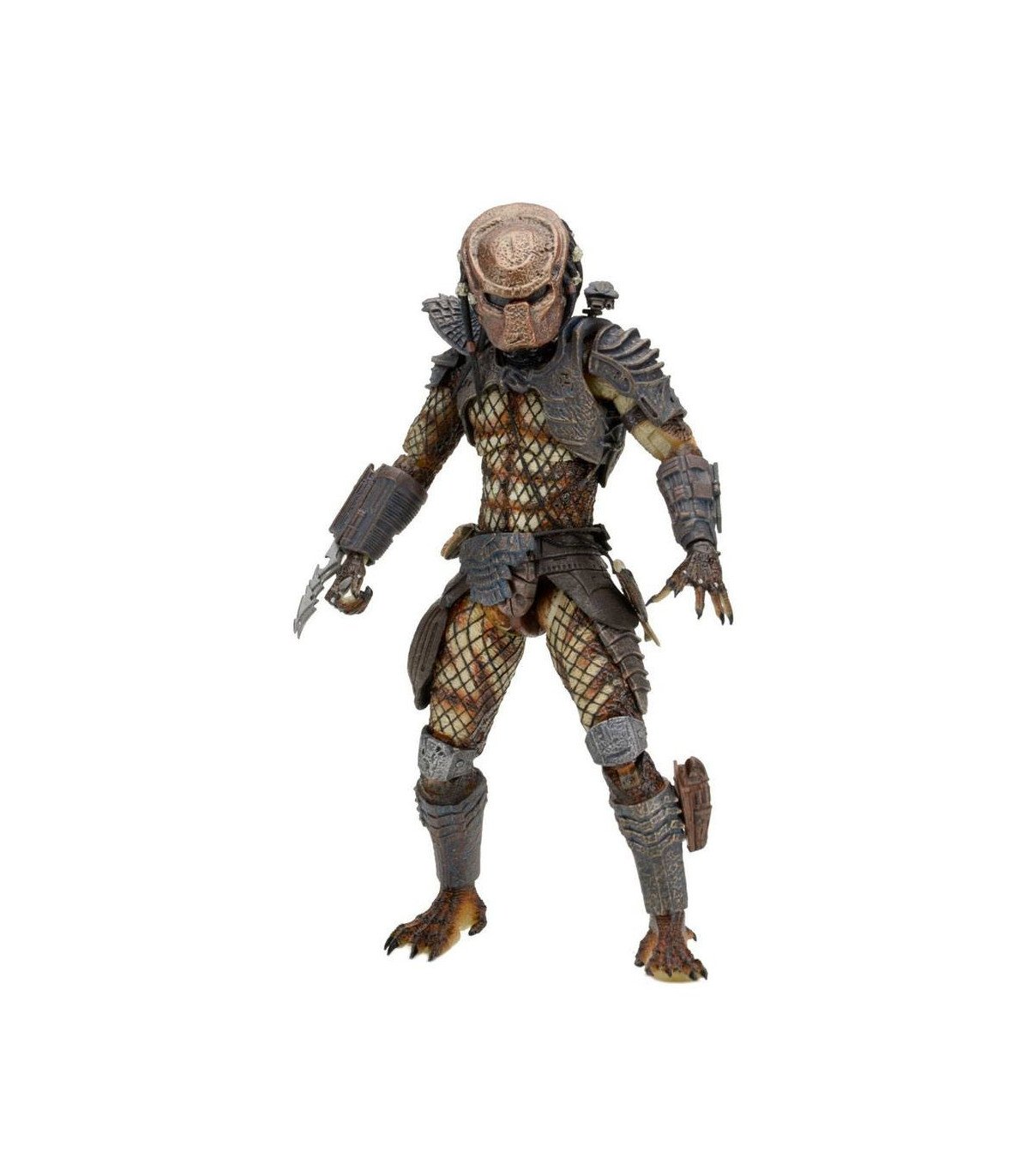 Figurine Ultimate Predator 2 City Hunter par NECA avec accessoires.