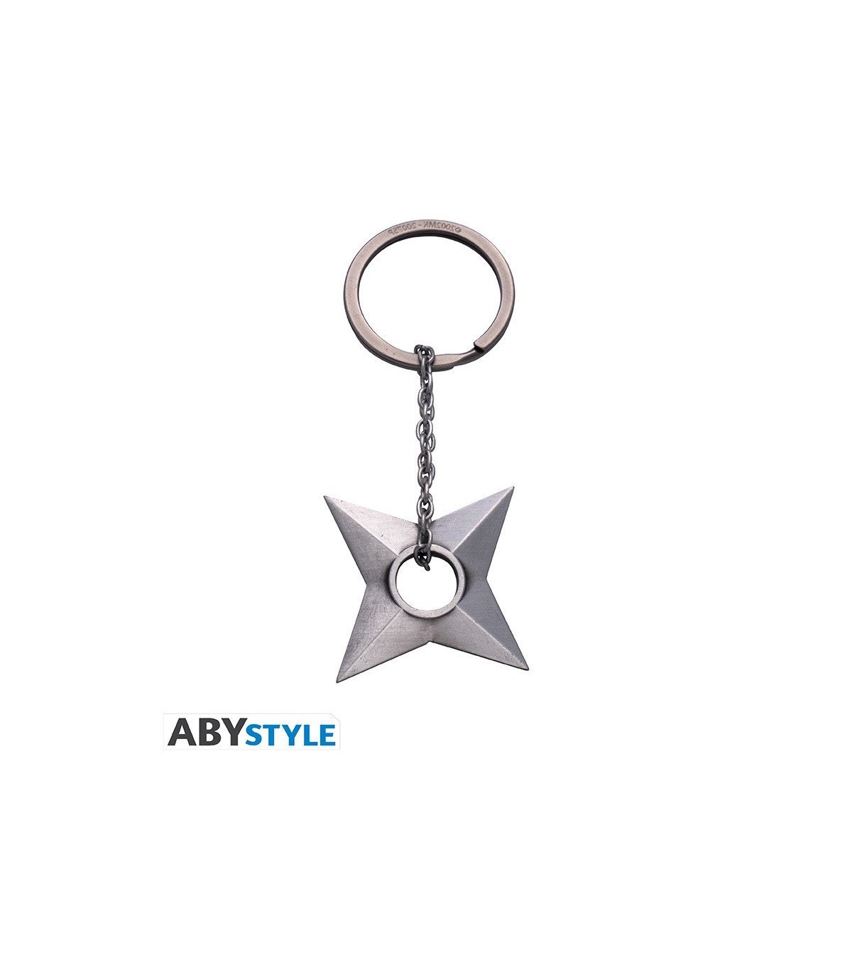 NARUTO SHIPPUDEN - SHURIKEN KONOHA - PORTE-CLES 3D