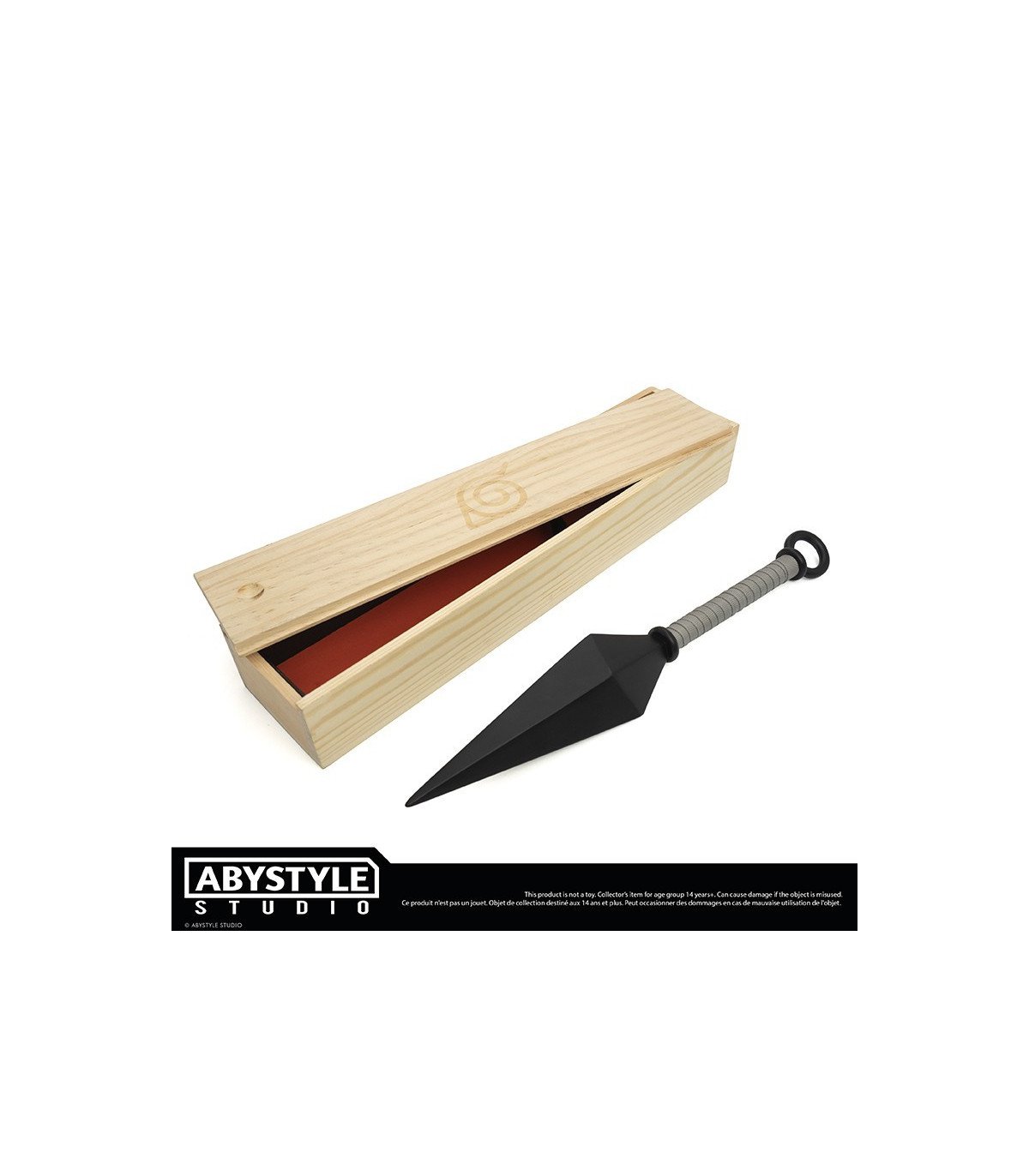 Naruto Shippuden Réplique Kunai Taille Réelle 29 cm | ABYstyle