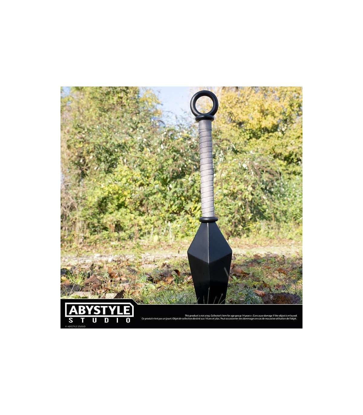 Naruto Shippuden Réplique Kunai Taille Réelle 29 cm | ABYstyle