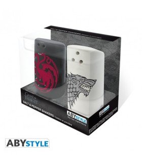 GAME OF THRONES - STARK & TARGARYEN - SALIERE & POIVRIERE