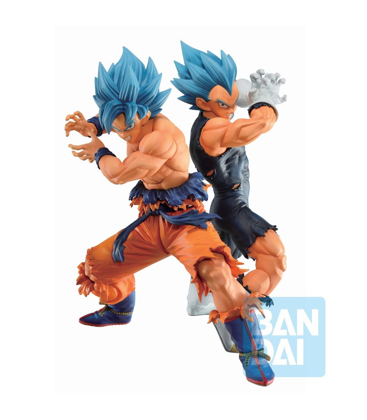 DRAGON BALL - SON GOKU & VEGETA - ICHIBANSHO - FIGURINES 21 CM