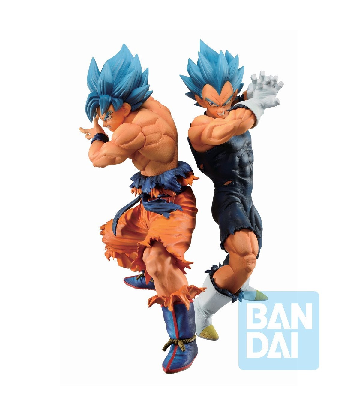 DRAGON BALL - SON GOKU & VEGETA - ICHIBANSHO - FIGURINES 21 CM