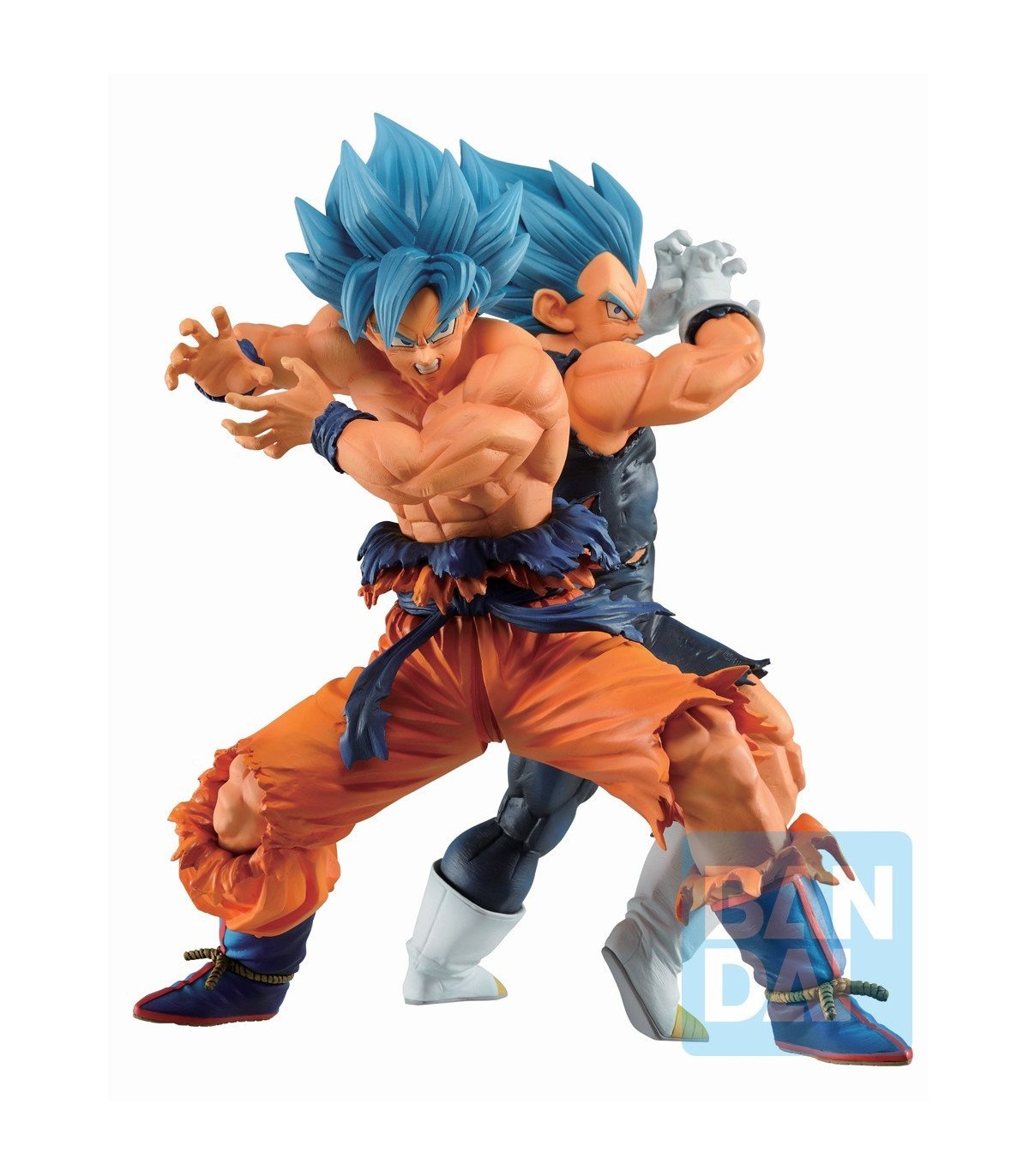 DRAGON BALL - SON GOKU & VEGETA - ICHIBANSHO - FIGURINES 21 CM
