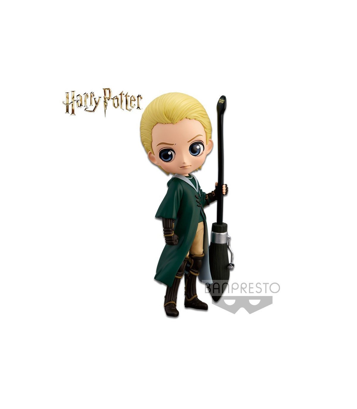 HARRY POTTER - DRACO MALFOY QUIDDITCH - Q POSKET VERS.A - FIGURINE 14 CM