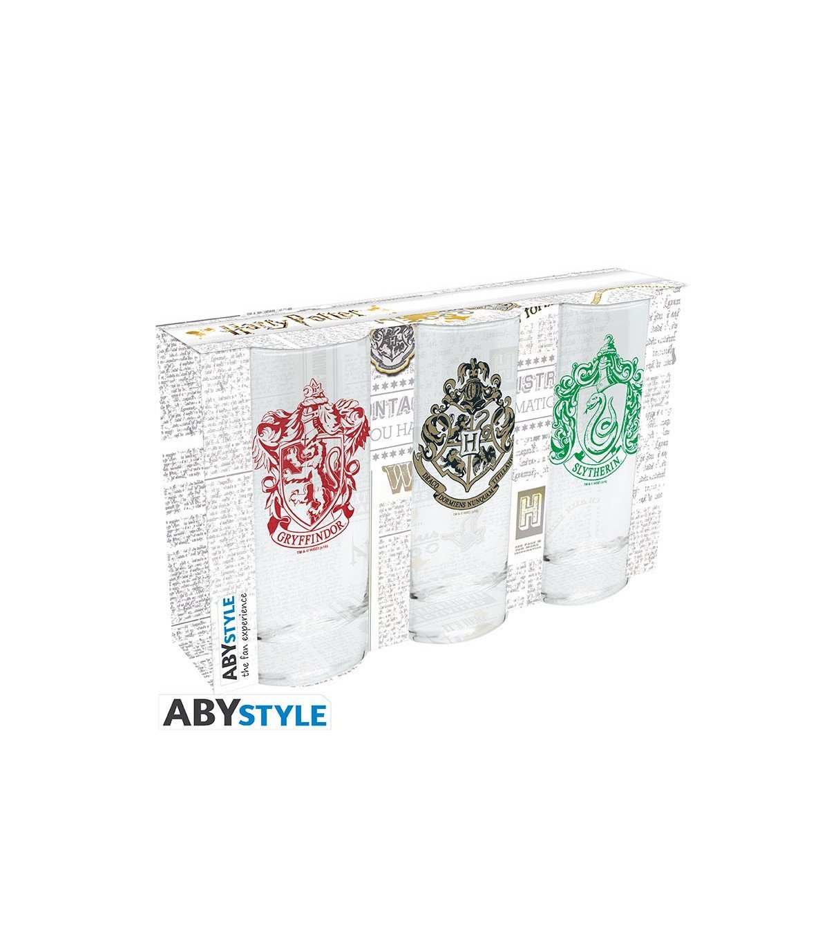 HARRY POTTER - SET 3 VERRES