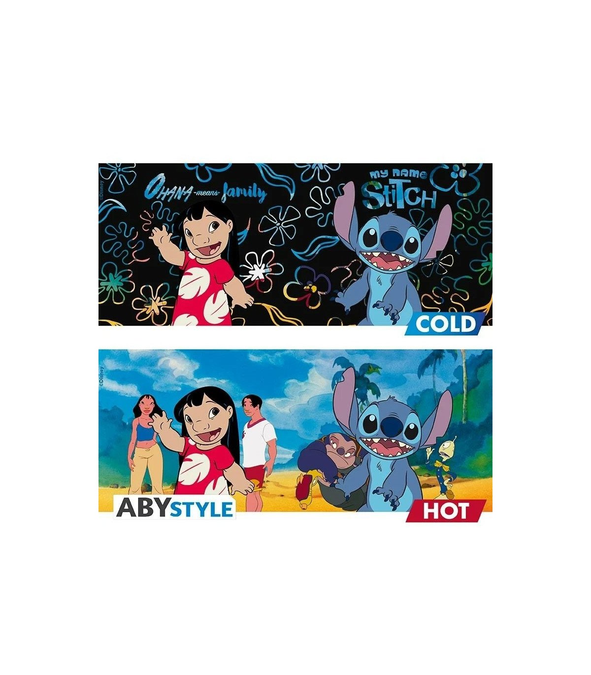 DISNEY - LILO & STITCH - MUG HEAT CHANGE - 460 ML