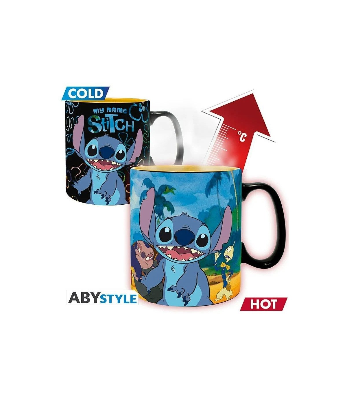 DISNEY - LILO & STITCH - MUG HEAT CHANGE - 460 ML