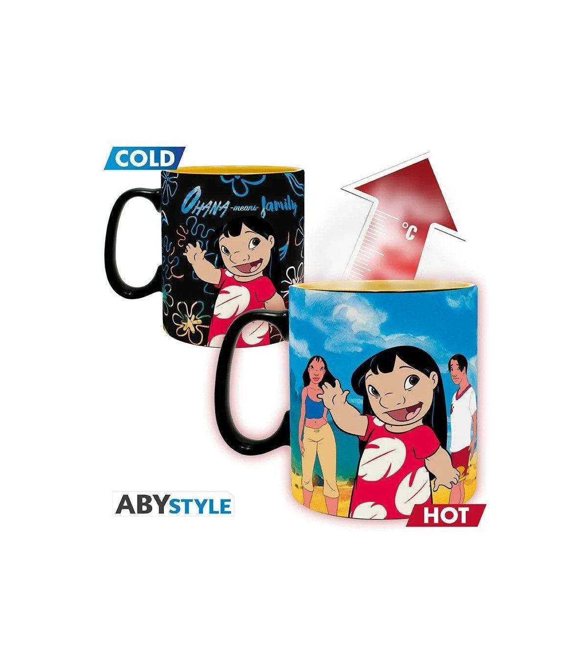 DISNEY - LILO & STITCH - MUG HEAT CHANGE - 460 ML