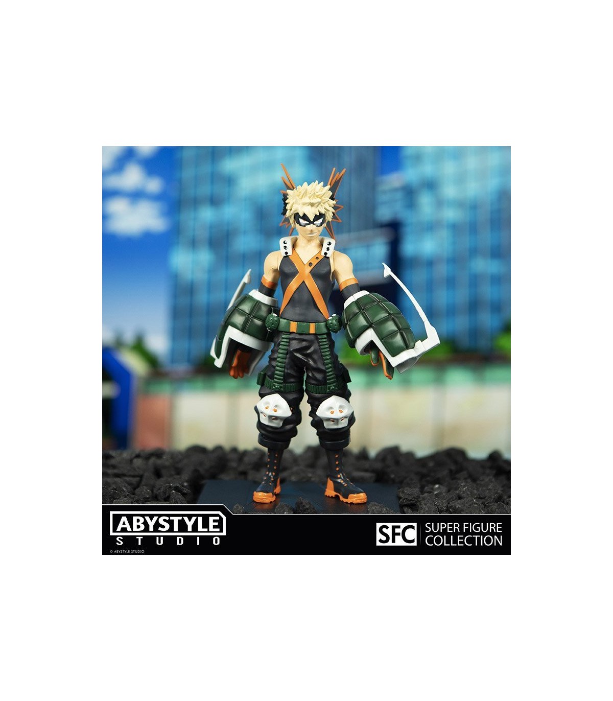 Figurine Katsuki Bakugo – My Hero Academia, version explosive SFC