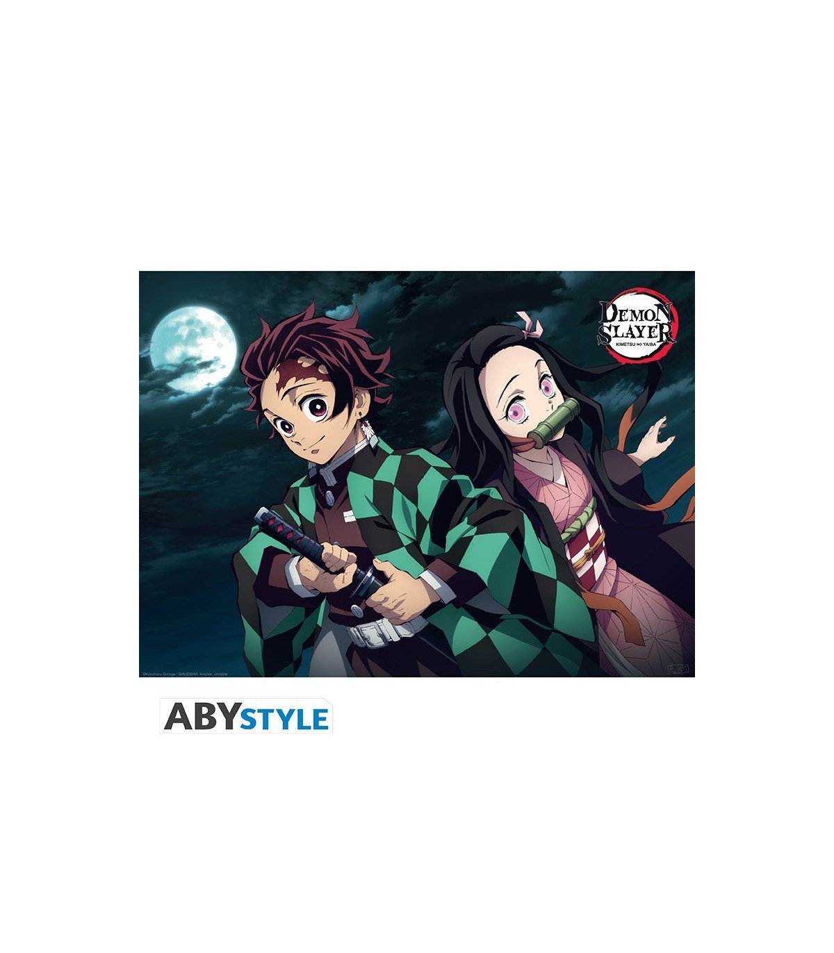 DEMON SLAYER - Groupe & Duo - SET 2 CHIBI POSTERS 52X35