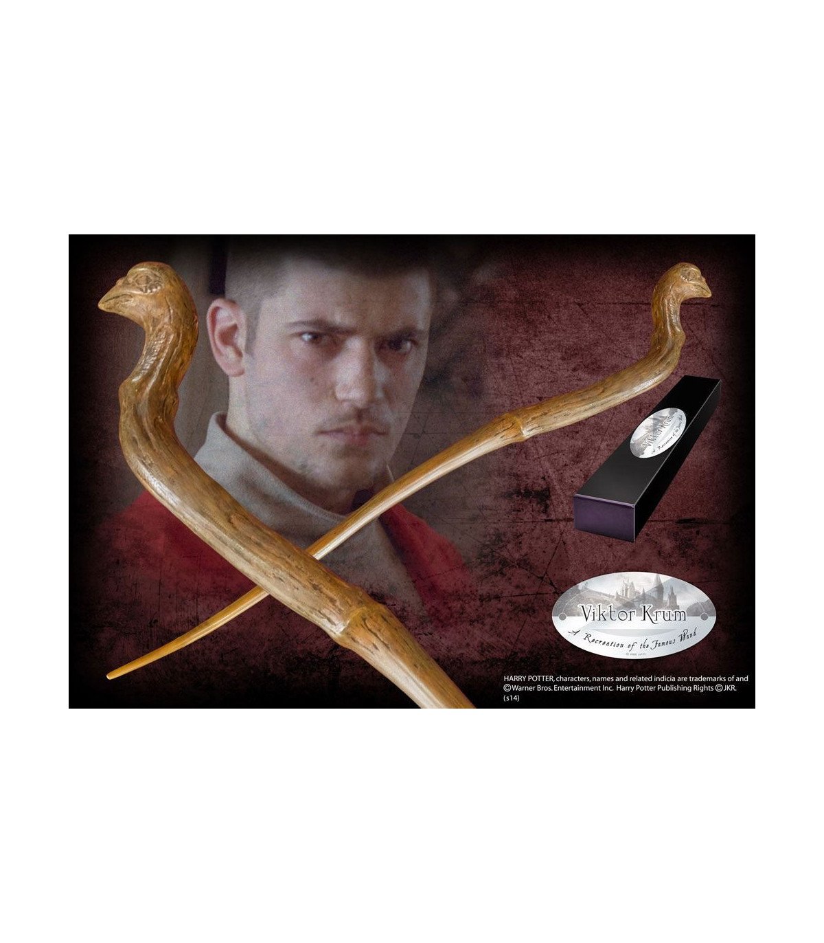 HARRY POTTER - BAGUETTE de Viktor Krum 35 CM