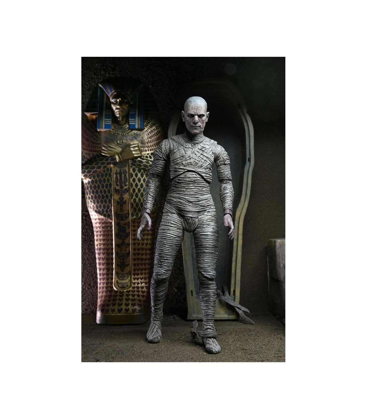 Universal Monsters - The Mummy (Color) - figurine Ultimate 18 cm