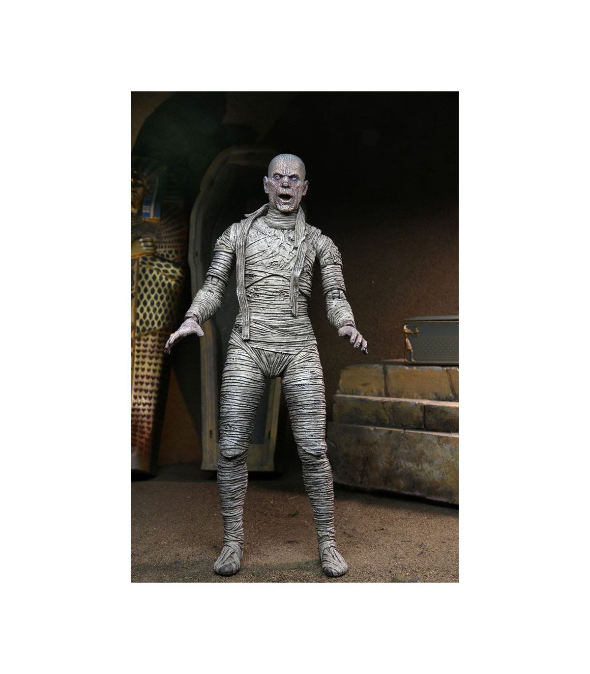 Universal Monsters - The Mummy (Color) - figurine Ultimate 18 cm