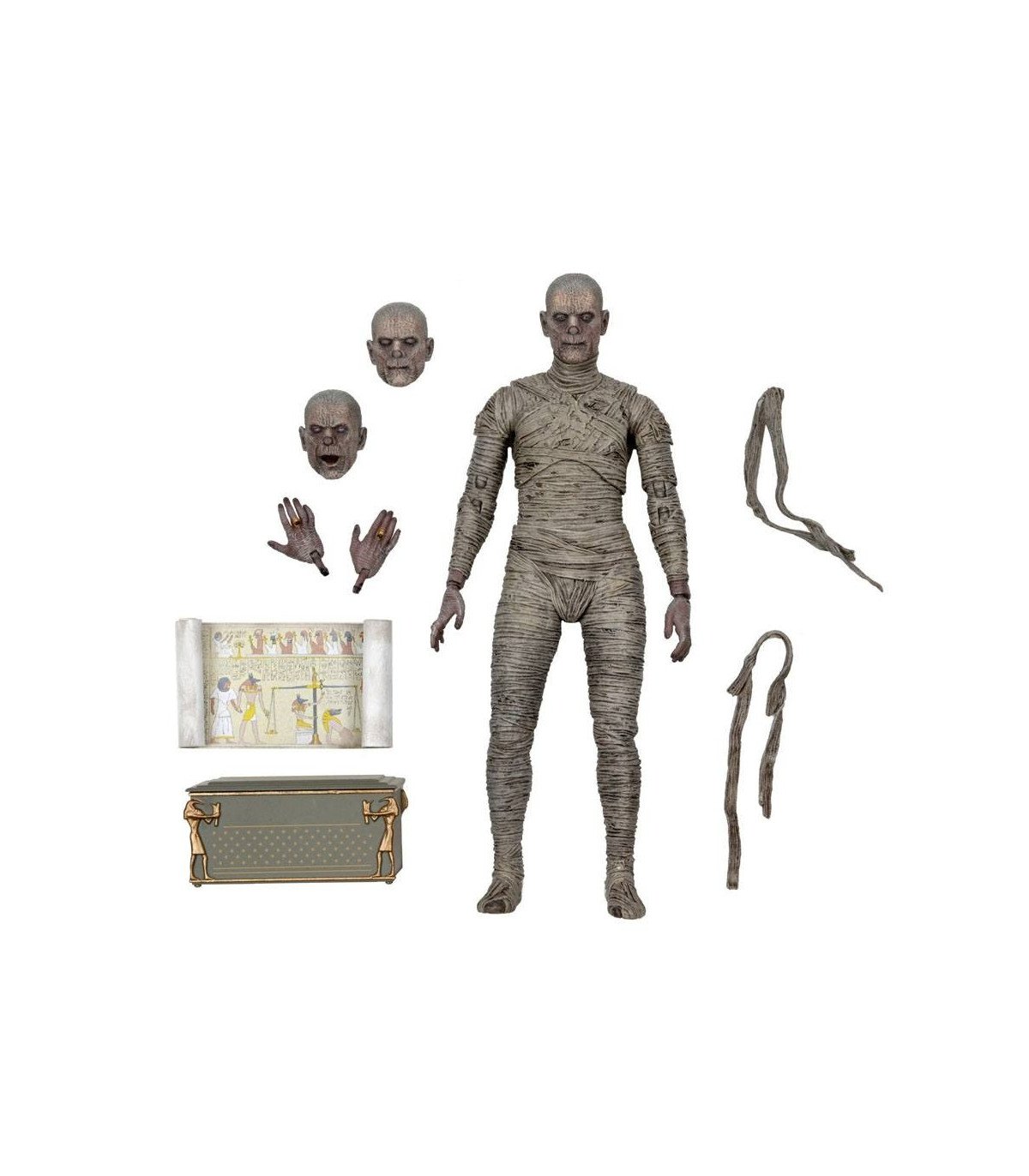Universal Monsters - The Mummy (Color) - figurine Ultimate 18 cm