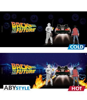 RETOUR VERS LE FUTUR - Time Machine  - Mug Heat Change 460 ML