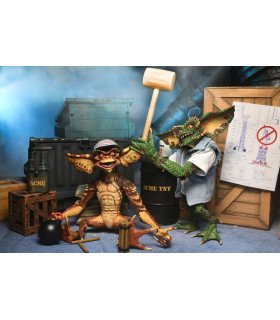 GREMLINS 2 - PACK 2 FIGURINES Ultimate Demolition Gremlins 15 CM