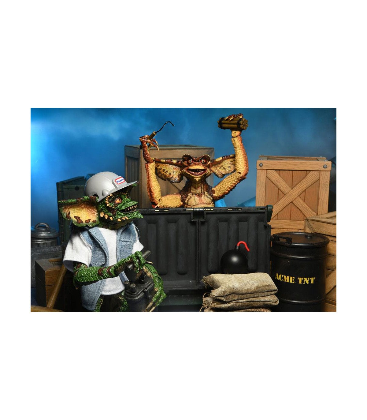 GREMLINS 2 - PACK 2 FIGURINES Ultimate Demolition Gremlins 15 CM